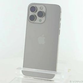 ソフマップ 〔中古品〕 iPhone15 Pro Max 512GB ナチュラルチタニウム MU6W3J／A SIMフリー【262】