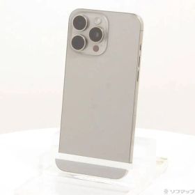 ソフマップ 〔中古品〕 iPhone15 Pro Max 512GB ナチュラルチタニウム MU6W3J／A SIMフリー【276】