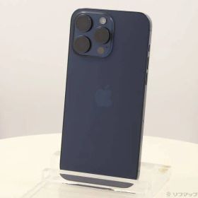 〔中古品〕 iPhone15 Pro Max 512GB ブルーチタニウム MU6X3J／A SIMフリー【276】