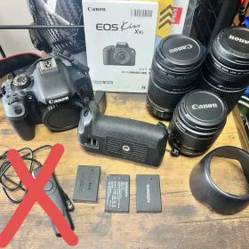 Canon eos kiss x9i トリプルレンズ