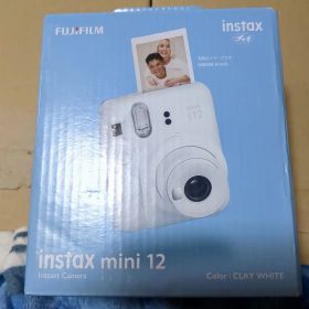 Fujifilm instax mini 12 クレイホワイト 本体