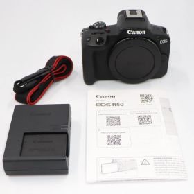 CANON EOS R50 ボディ ミラーレス一眼 ブラック【良い(B)】
