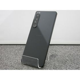 エーユー au Xperia1 IV SOG06 Black 【ネットワーク利用制限○】本体のみ