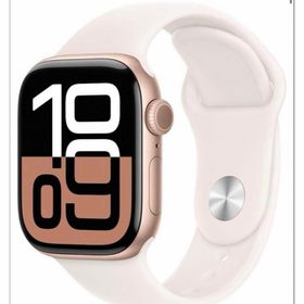 アップル(Apple)の新品未開封Apple Watch 10 42mm ローズゴールド GPS(その他)