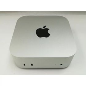 【中古】Apple Mac mini M4(CPU:10C/GPU:10C) 16GB/256GB シルバー MU9D3J/A (M4・2024)【神戸】保証期間1ヶ月【ランクA】