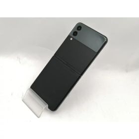 【中古】SAMSUNG au 【SIMフリー】 Galaxy Z Flip3 5G ファントムブラック 8GB 128GB SCG12【新宿東口】保証期間1ヶ月【ランクC】