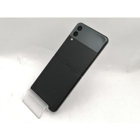 【中古】SAMSUNG au 【SIMフリー】 Galaxy Z Flip3 5G ファントムブラック 8GB 128GB SCG12【新宿東口】保証期間１ヶ月【ランクC】