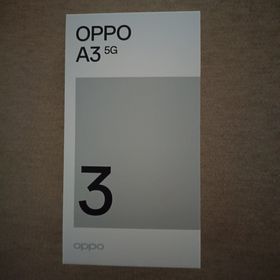 オッポ(OPPO)のOPPO A3 5G ブラック(スマートフォン本体)