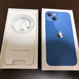 iPhone 13 ブルー 128GB SIMフリー 美品 おまけ付き