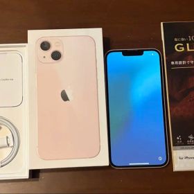 Apple iPhone 13 ピンク 本体＋保護シール