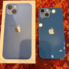 【超美品】iPhone13 128GB ブルー