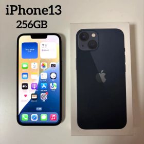 iPhone13 ミッドナイト 256GB SIMフリー 黒 箱付き 75%