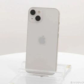 ソフマップ 〔中古品〕 iPhone13 128GB スターライト MLND3J／A SIMフリー 〔ネットワーク利用制限▲〕【305】