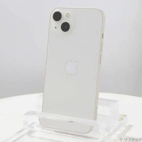 〔中古品〕 iPhone13 128GB スターライト MLND3J／A SIMフリー【295】