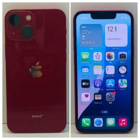 ⭐️新品バッテリー⭐️ iPhone13mini レッド 128GB シムフリー