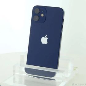 〔中古品〕 iPhone12 mini 128GB ブルー MGDP3J／A SIMフリー【269】
