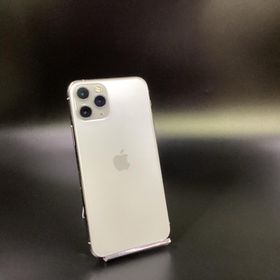 アップル(Apple)の【全額返金保証】【最速発送】Apple iPhone iPhone 11 Pro 256GB シルバー au SIMフリー 動作確認済(スマートフォン本体)
