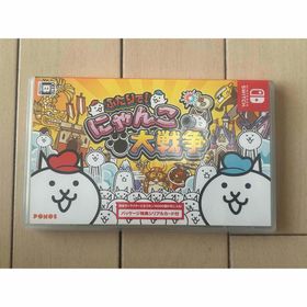 ニンテンドースイッチ(Nintendo Switch)の【美品】Switch ふたりで！にゃんこ大戦争 パッケージ版 特典使用済み(家庭用ゲームソフト)