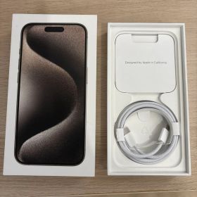 Apple iPhone15 Pro 128GB ナチュラルチタニウム 本体