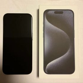 iPhone 15 pro ブルーチタニウム 256GB バッテリー 86%