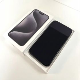 【美品/SIMフリー】iPhone 15 Pro 256GB ブラックチタニウム