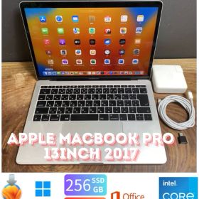 ［新品バッテリー］Apple MacBook Pro 13inch 2017/Core i5 2.3GHz/8GB/SSD256GB/Windows11/Office 2024/452