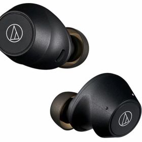 【新品/取寄品】audio-technica ワイヤレスイヤホン ATH-CKS30TW+ ブラック SOLIDBASS ノイズキャンセリング オーディオテクニカ