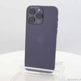 ソフマップ 〔中古品〕 iPhone14 Pro Max 256GB ディープパープル MQ9E3J／A SIMフリー【269】