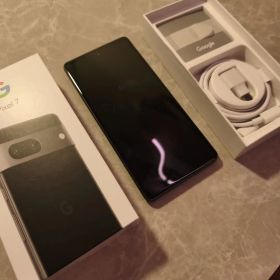 Google Pixel 7 本体 SIMフリー 黒 充電器付き