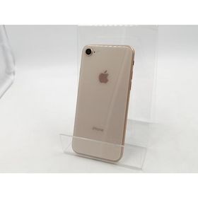 【中古】Apple au 【SIMロック解除済み】 iPhone 8 64GB ゴールド MQ7A2J/A【千葉】保証期間１ヶ月【ランクC】