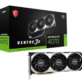 エムエスアイ(msi)のMSI RTX 4070 VENTUS 3X 12G OC(PCパーツ)