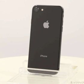 〔中古品〕 iPhone8 64GB スペースグレイ MQ782J／A SIMフリー【269】