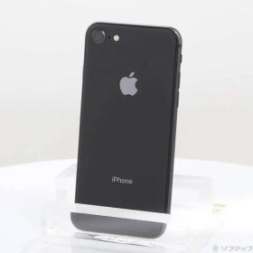 〔中古品〕 iPhone8 64GB スペースグレイ MQ782J／A SIMフリー【377】