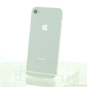 〔中古品〕 iPhone8 64GB シルバー MQ792J／A SoftBank【348】