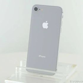 〔中古品〕 iPhone8 64GB シルバー MQ792J／A SIMフリー【251】