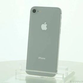 〔中古品〕 iPhone8 64GB シルバー MQ792J／A SIMフリー【348】