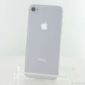 〔中古品〕 iPhone8 64GB シルバー MQ792J／A SIMフリー【247】