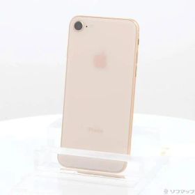 〔中古品〕 iPhone8 64GB ゴールド MQ7A2J／A SIMフリー【305】