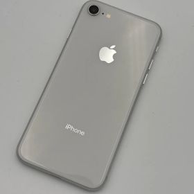 バッテリー新品交換済み 100％ SIMフリー iPhone8 64GB シルバー