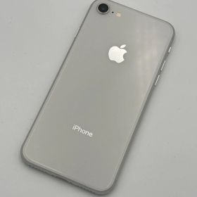 大容量バッテリー新品交換済み 100％ SIMフリー iPhone8 64GB シルバー