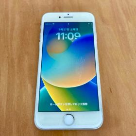 Apple iPhone 8 64GB ホワイト SIMフリー 美品 ケース付き