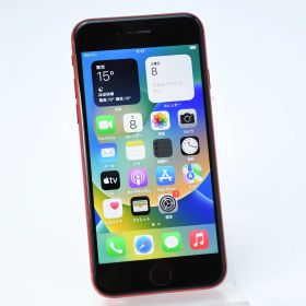 【バッテリー最大容量 100％】docomo SIMフリー iPhone 8 256GB レッド