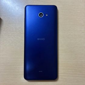 BASIO KYV47 ネイビー 本体