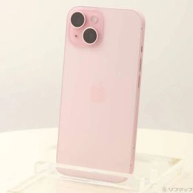 〔中古品〕 iPhone15 128GB ピンク MTMJ3J／A SIMフリー【344】