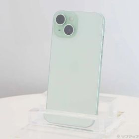 〔中古品〕 iPhone15 128GB グリーン MTMM3J／A SIMフリー【262】