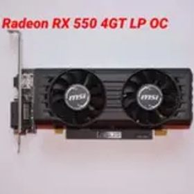 MSI Radeon RX 550 4GT LP OC