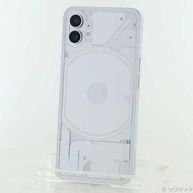 〔中古〕Nothing Nothing Phone(1) 256GB ホワイト A10400014 SIMフリー〔377-ud〕