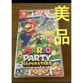ニンテンドースイッチ(Nintendo Switch)の美品 マリオパーティ スーパースターズ(家庭用ゲームソフト)