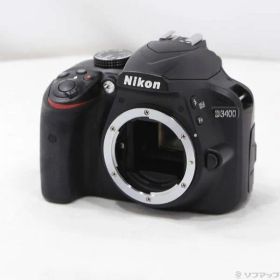 〔中古品〕 NIKON D3400 ボディ ブラック【368】