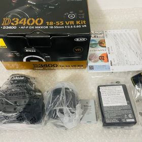 Nikon一眼レフカメラ D3400 AF-P 18-55 VR レンズキット